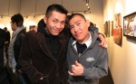 Edwin Ushiro with friend