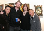 Jon Todd and Edwin Ushiro with friends
