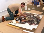 Elbow-Toe adds the finishing touches to his Everyman