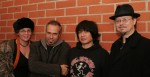 Marion Peck, Gary Baseman, Yoshitomo Nara, and Mark Ryden (L-R)