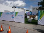 Everyone is so busy setting up for the gala at night.