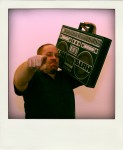 Andrew from Thinkspace rocking to the Skewville beats