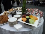 Brunch was luxuriously provided by Boeing!