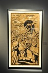 D*face Ha Ha Superman on wood