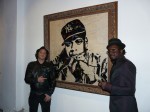 p1020577 Will.i.am & Mr. Brainwash in front of Jay Z tribute.