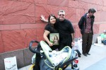 Ally, Larry, and their new baby!