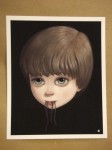Ana gave this print out to the first 30 people that approached her at her show opening