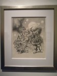 "When Fairey Tales Collide" drawing