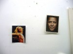 His muses...