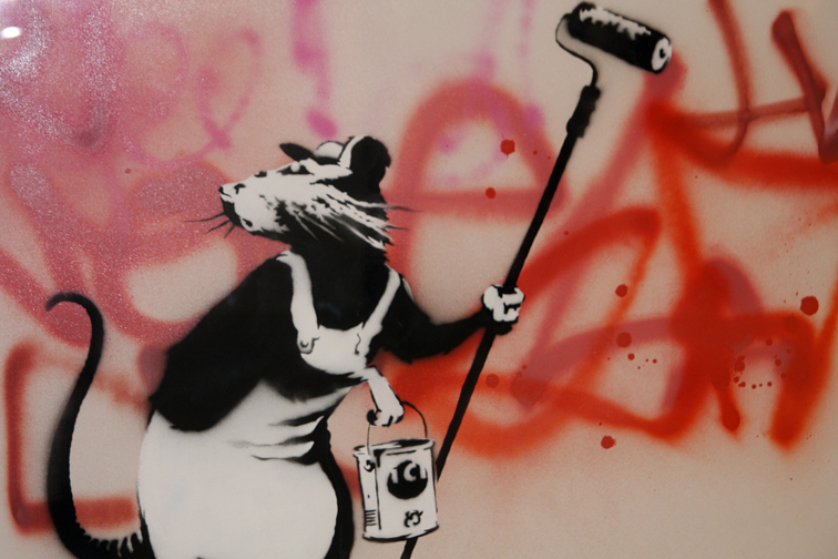 banksy rat wallpaper. theebay Blek+le+rat+anksy
