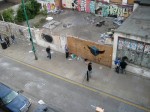 soto-42 From Soto's vantage point he could keep watch over his first street piece!