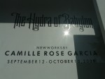 Preview/Setup: Camille Rose Garcia – “The Hydra of Babylon” @ Merry Karnowsky Gallery