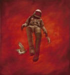 02a Red Cosmonaut - 21 x 23 inches - giclees - editions of 200 - $190 AUD
