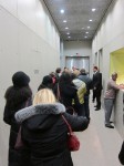 the line just for the elevator up!