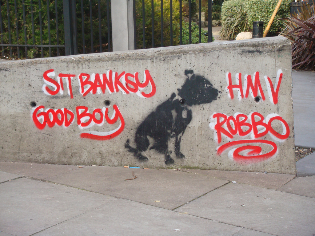 Not sure if this is Banksy?