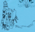 Early sketch used as a loose blueprint