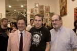 Jeffrey Deitch, Shepard Fairey & Salman Rushdie