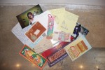 ...some of the detritus found within the used books...