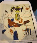 Optimus Prime, Rumble and Devastator! Much sicker than the recent movie sequel...