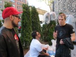 img_7008 Shepard breaks down the mural approach with our boy Selim