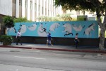 Streets: Mike Stilkey – ‘The Zoo Drop’ Mural @ The Standard (DTLA)