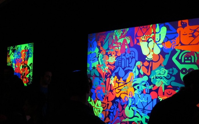 Ryan McGinness blacklights banks AM 04 Ryan McGinness blacklights banks AM 04