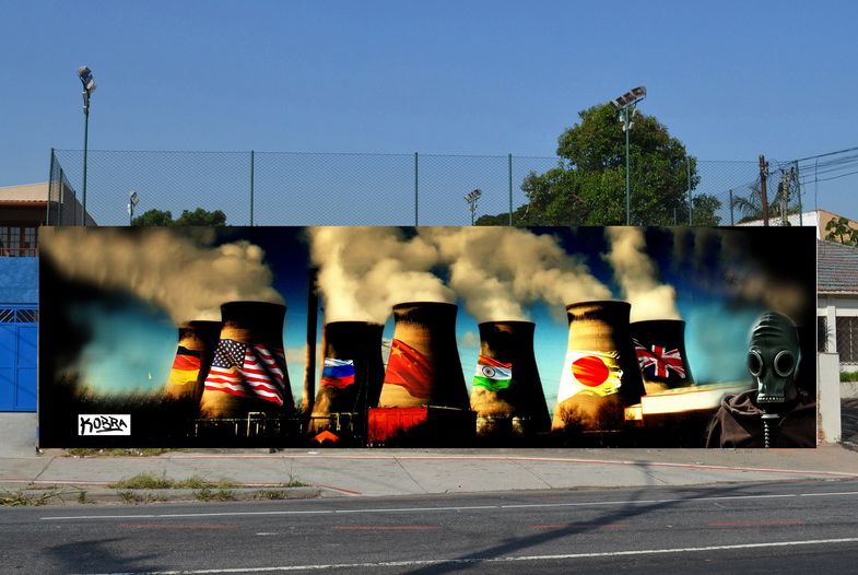 Brazilian street muralist Eduardo Kobra is the chosen artist for this week's
