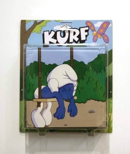 Example of Kurf Blister Pack Painting from Honor Fraser Show