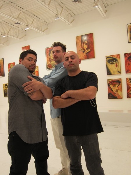 Dan Flores, Friend, & Andres Guerrero