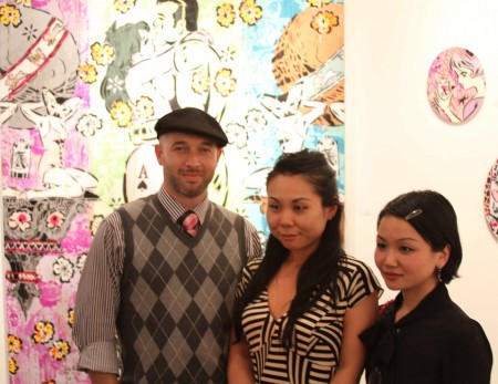 Aiko and Junko with Samuel Lowder