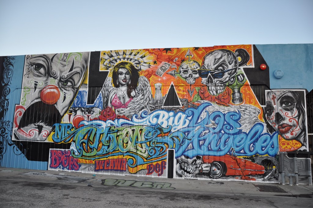 Streets Downtown La Graffiti Mural Mini Tour Arrested Motion