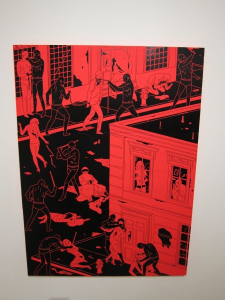 Openings: Cleon Peterson – “White Flag” @ Joshua Liner Gallery ...