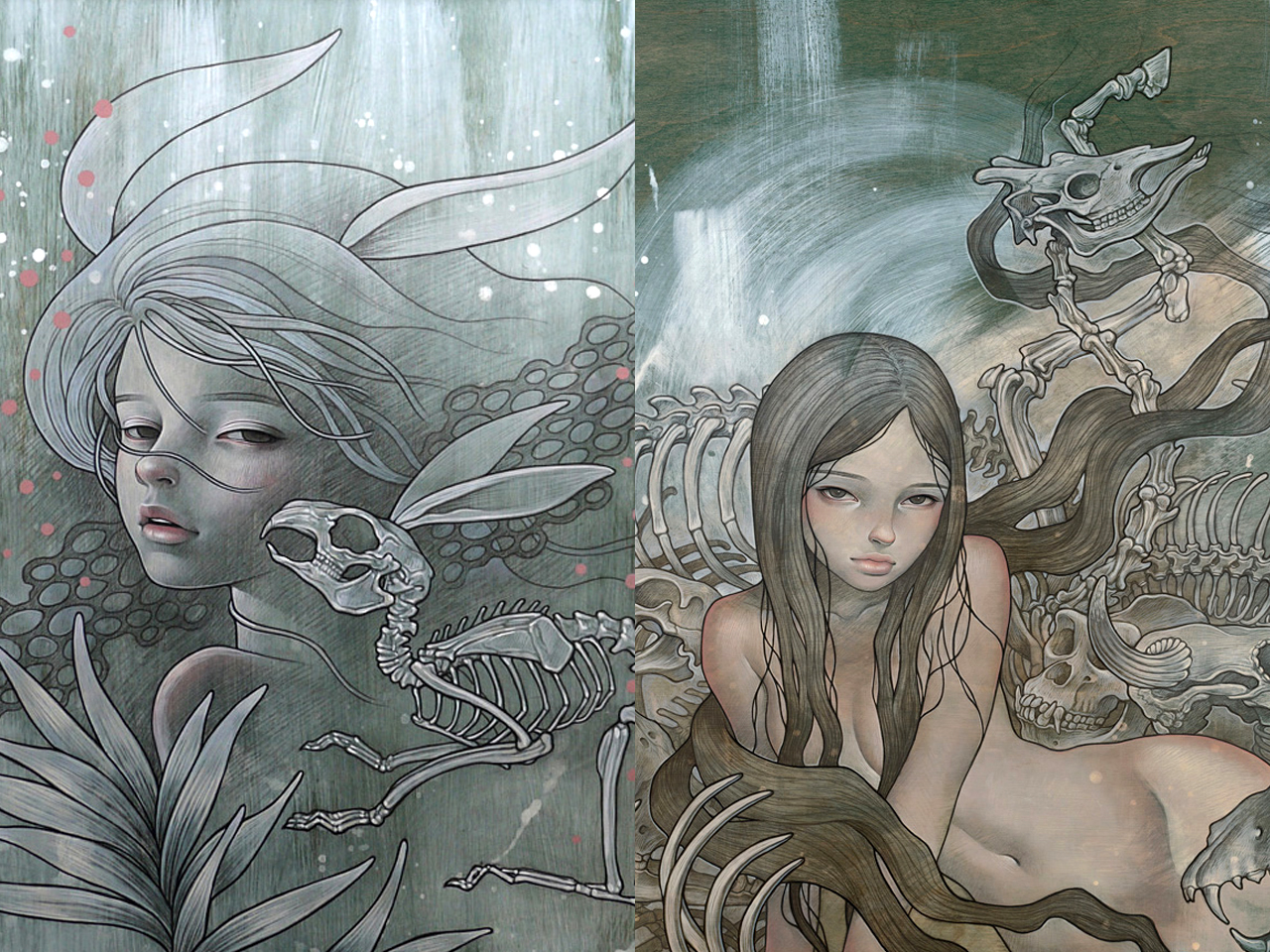 Next Audrey Kawasaki Timed Release Print « Arrested Motion