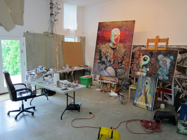 Studio Visits: Ron English – “Skin Deep” @ Lazarides Rathbone Place ...