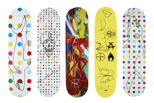 Damien hirst supreme hot sale deck