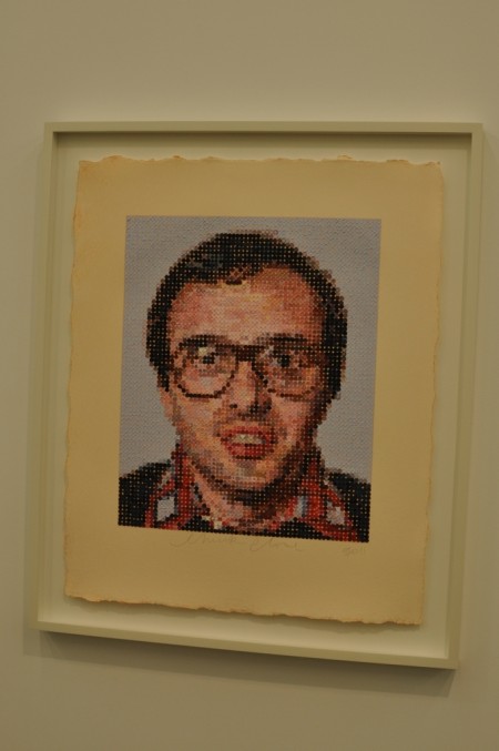 Openings: Chuck Close @ Blum & Poe « Arrested Motion