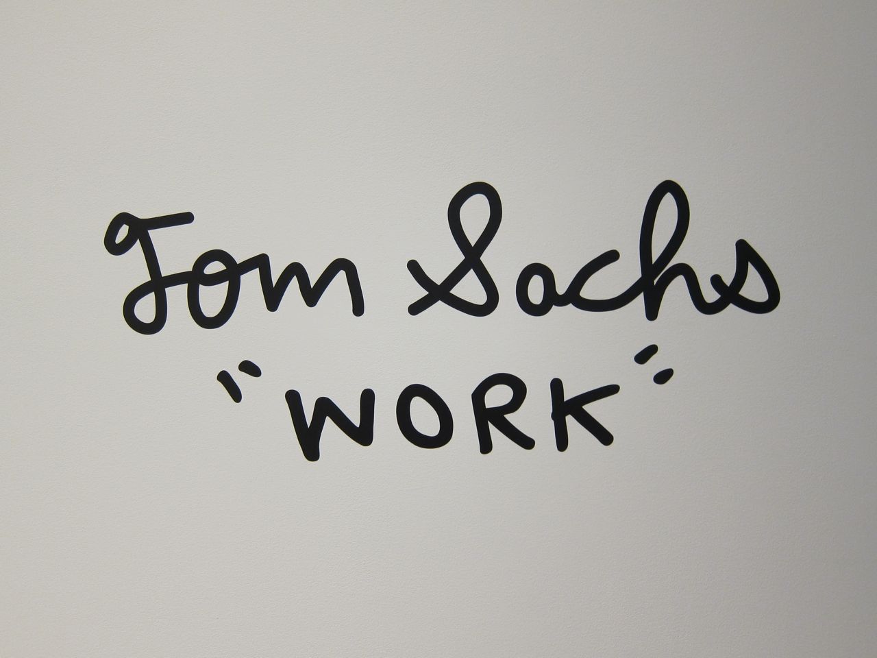 Tom Sachs Sperone Westwater Works AM  01