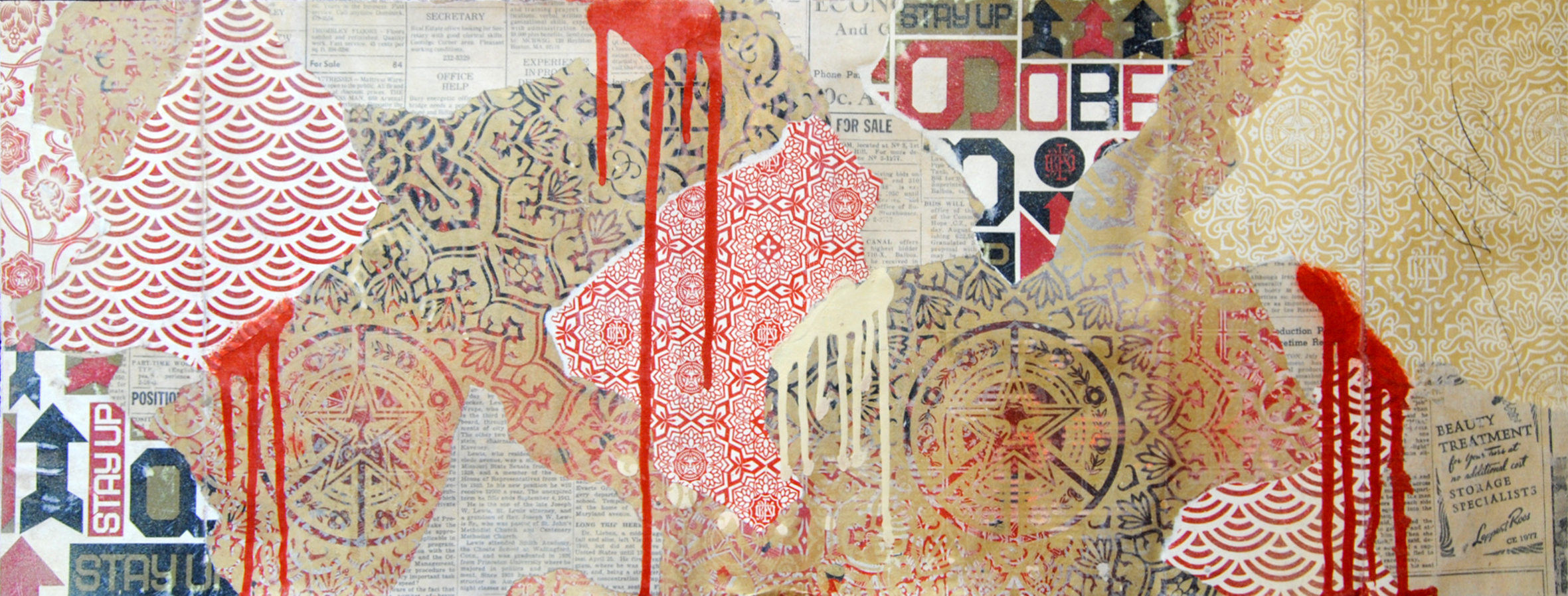 Shepard-Fairey-1-Collage-and-spray-paint-on-paper-USA