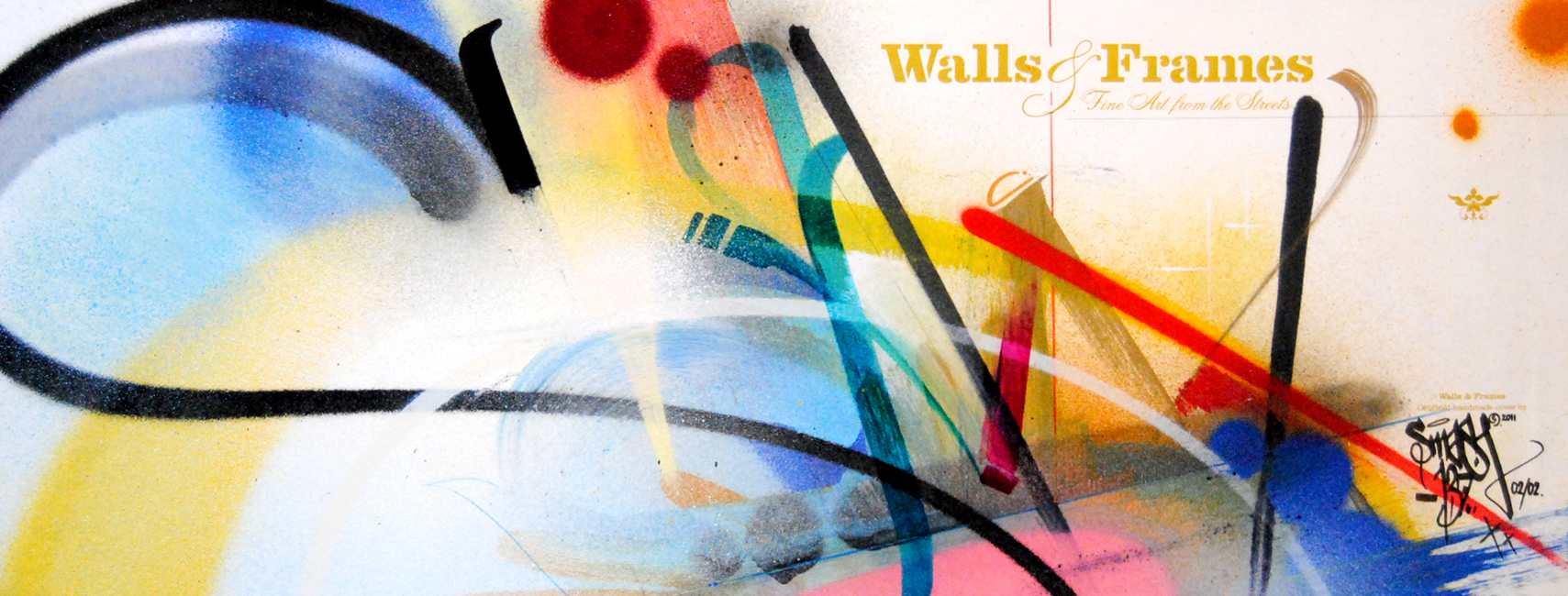 Walls-Frame Smash-137-1-Spray-paint-and-acrylic-on-paper-Switzerland