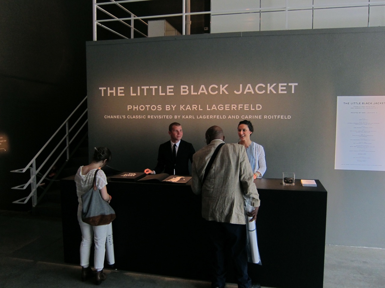 Karl Lagerfeld Roitfeld Channel black jacket AM 34