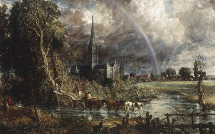 Salisbury Cathedral from the Meadows