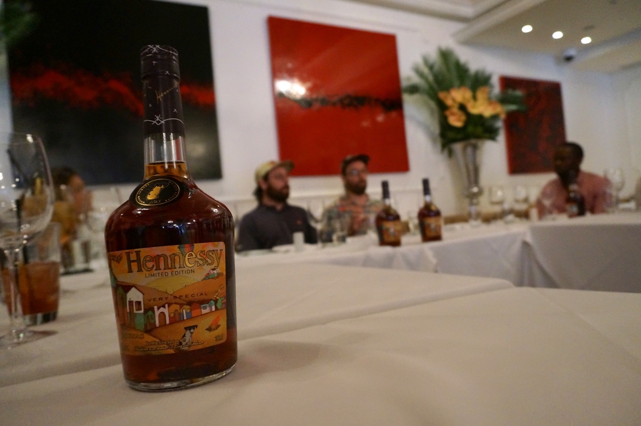 Osgemeos Hennessy VS bottle Launch Party AM 501