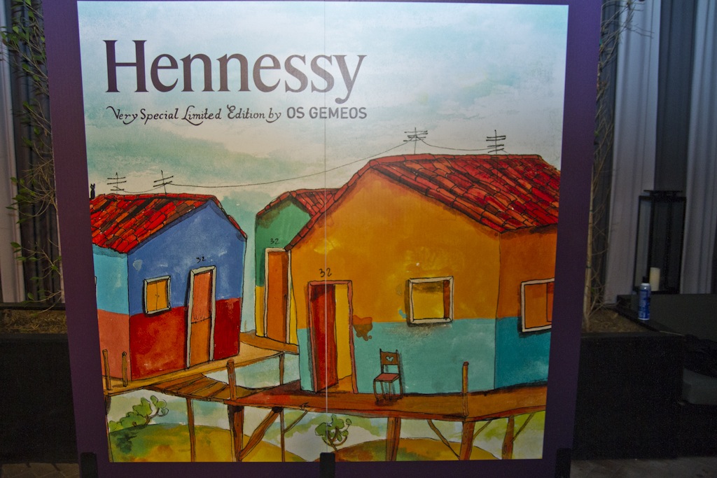 Hennessy VS bottle Os Gemeos Los Angeles launch AM 01