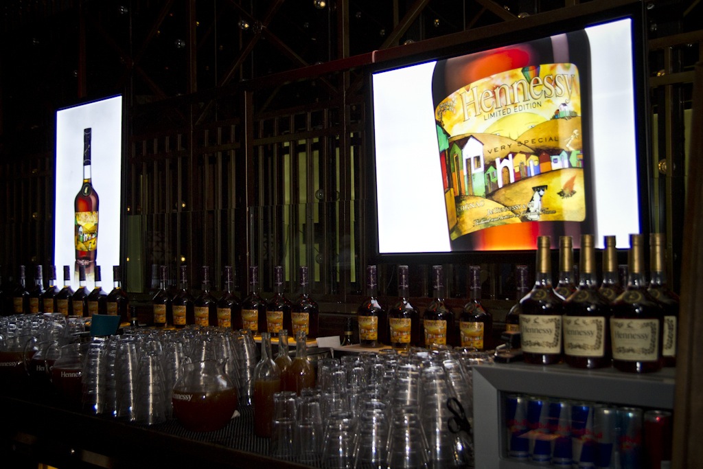 Hennessy VS bottle Os Gemeos Los Angeles launch AM 01