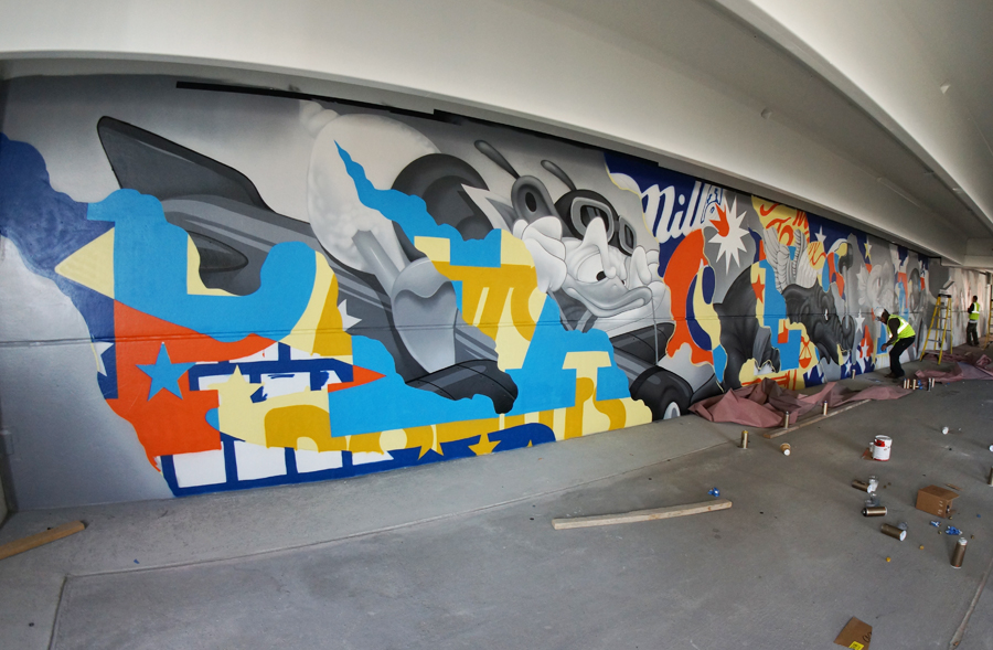 Projects: Library Street Collective Indoor Murals @ The Z (Detroit