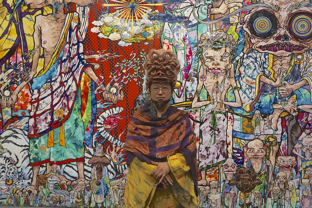 Takashi Murakami Gagosian NYC Rainbow AM 01