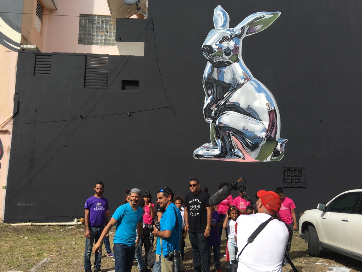 Bik Ismo - "Chrome Rabbit" in Santurce, Puerto Rico.