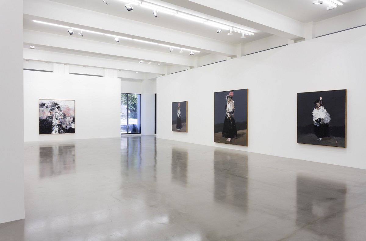 Installation view, George Condo, 'Entrance to the Void', Sprüth Magers, Los Angeles, April 20 - June 11, 2016. Photography: Joshua White, 2016