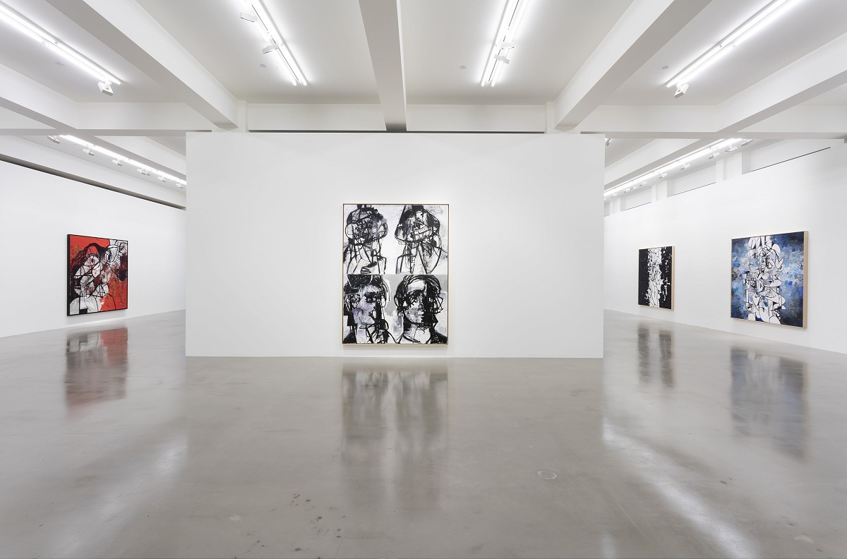 Installation view, George Condo, 'Entrance to the Void', Sprüth Magers, Los Angeles, April 20 - June 11, 2016. Photography: Joshua White, 2016