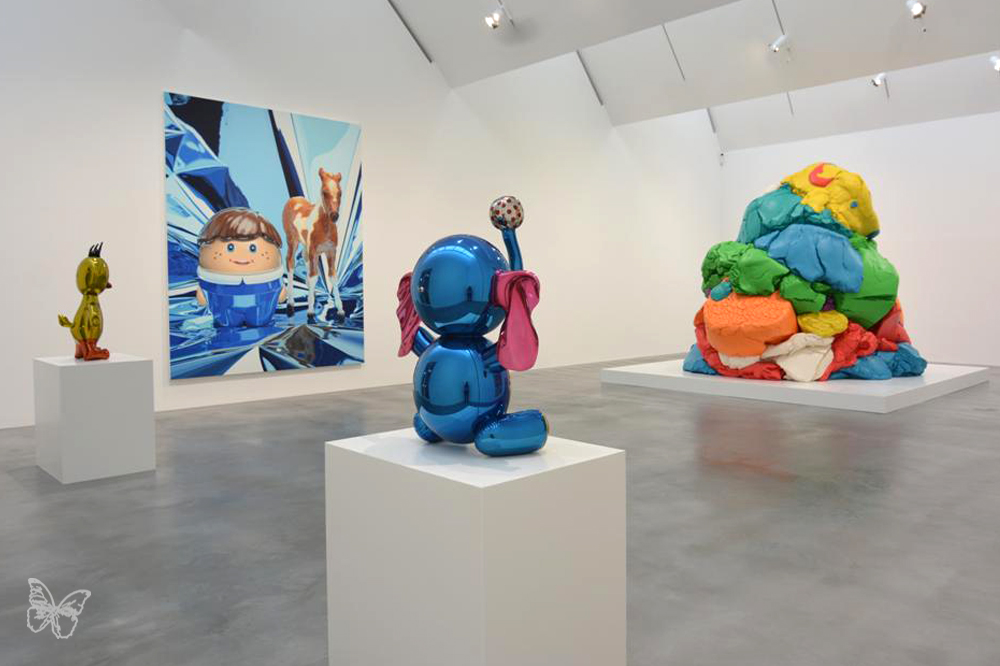 Jeff Koons: New Paintings and Sculpture, 555 West 24th Street, New